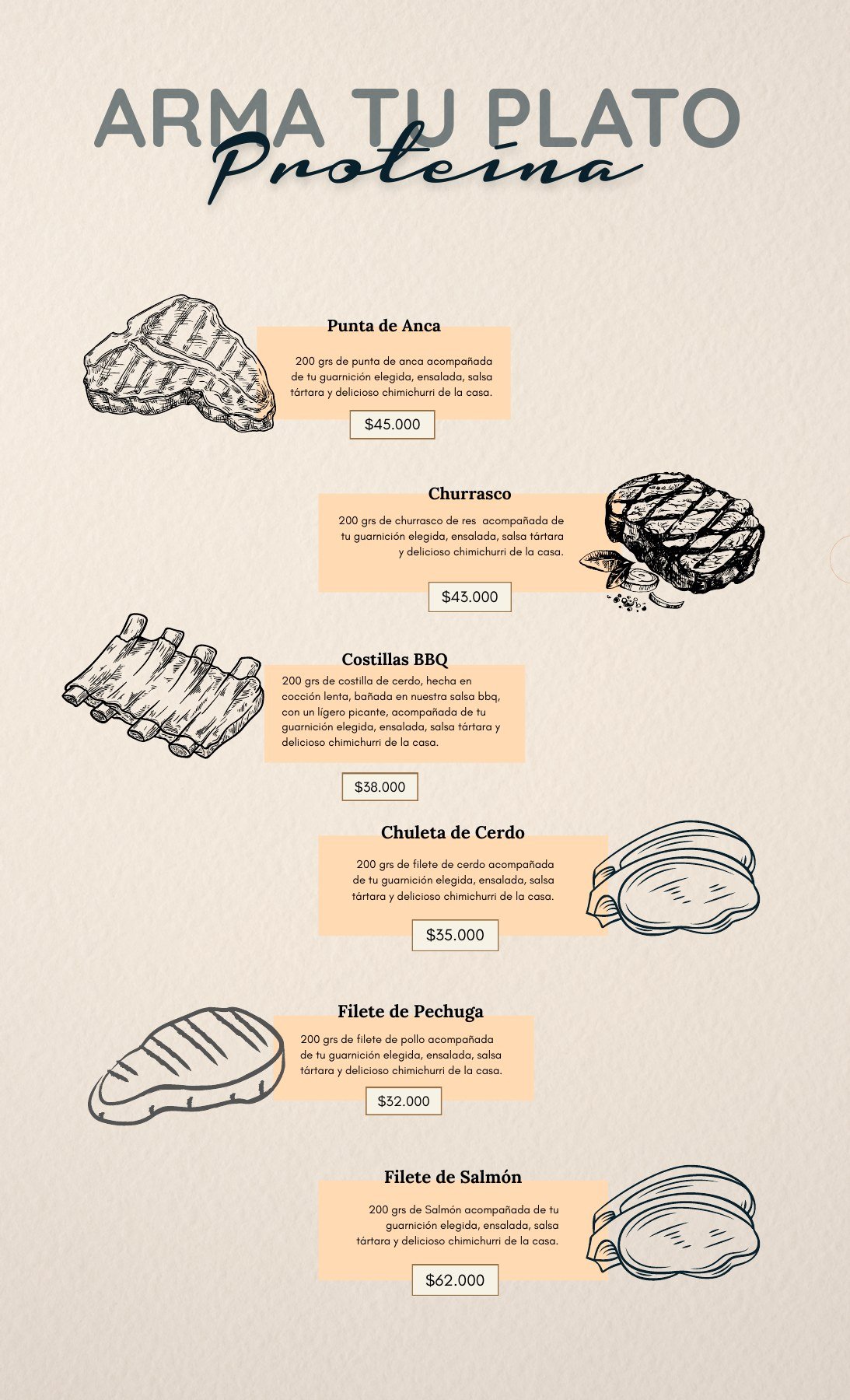 Carta de Parrilla, página 2